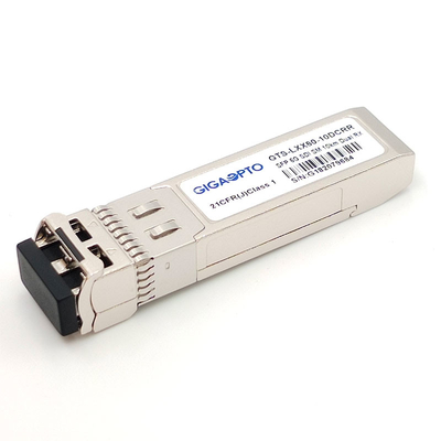 módulos de receptores duplos frente e verso Não-MSA do PIN 10km SMF LC de 6G SDI SMPTE SFP