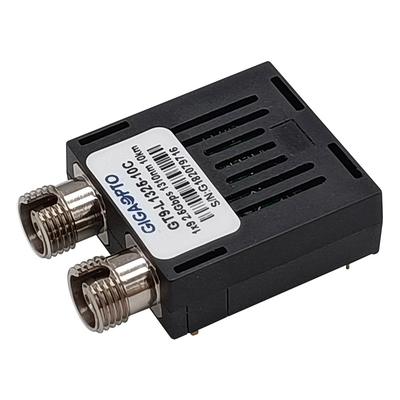módulo frente e verso ótico do transceptor do ST LVPECL PECL do SC FC do transceptor 1310nm 10km SMF de 2.5Gbps 1x9