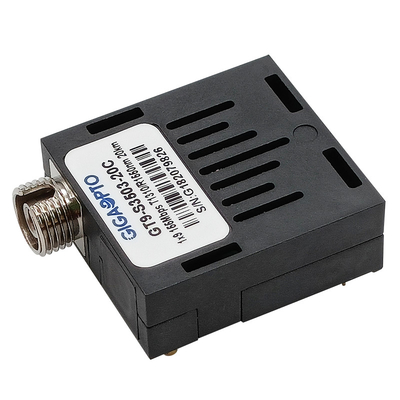 ST do SC FC do único módulo do transceptor do transceptor 155Mbps BIDI TX1310nm RX1550nm 20km SMF da fibra 1x9 único