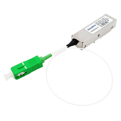 Módulo TX1310nm RX1490nm 1.25G do transceptor do SC APC de EPON ONU SFF 2x10 PX20