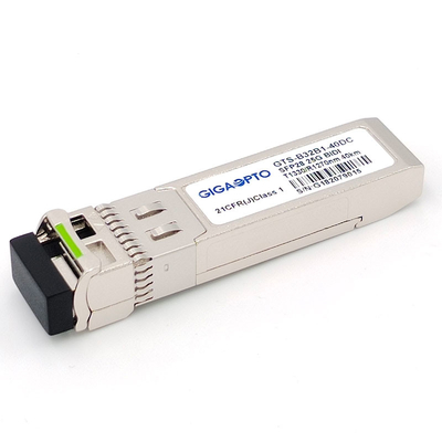 Os DOM simples do módulo 1310nm TX 1270nm RX 40km SMF LC do transceptor de 25GBASE SFP28