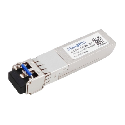 Os DOM de fibra ótica duplos do transceptor TX1310nm RX1490nm LC 20km de 100BASE BIDI CSFP