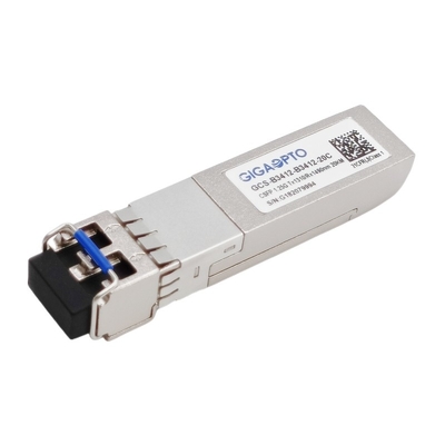 os DOM duplos de SFP CSFP BIDI TX1310nm RX1490nm 20km LC do estojo compacto 1.25G