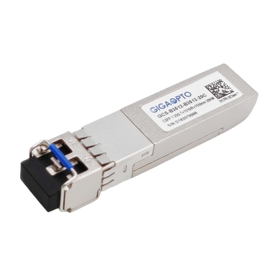 Módulo duplo LX 1310nm TX 1550 nanômetro RX SMF 20km do transceptor de 1G BIDI CSFP