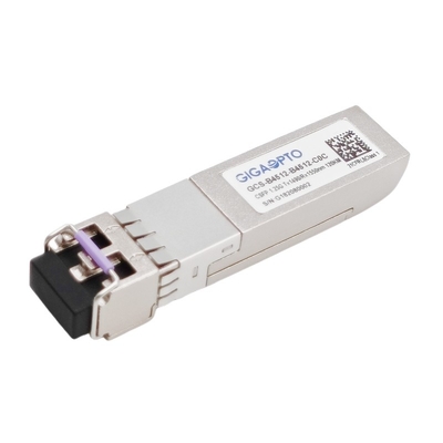 Manutenção programada dupla LC DOM Transceiver de 1000BASE CSFP BIDI 120km TX1490 RX1550