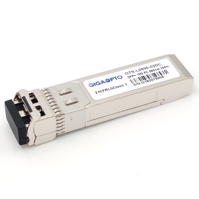 Os DOM do módulo de canal 300m da fibra de SFP+ 10G FC 850nm MMF LC