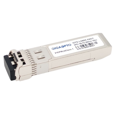 OS DOM LC MMF do módulo 300m do transceptor da fibra do interruptor 850nm do canal 8GFC SFP+ da fibra 8G