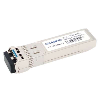 os DOM do transceptor do canal SFP+ 1310nm 20km LC SMF da fibra de brocado 8G