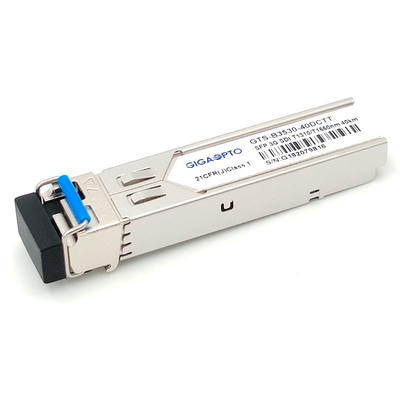 Módulo patológico video ótico duplo não MSA dos testes padrões dos transmissores 1310nm/1550nm 10km de 3G-SDI 1-Fiber BiDi