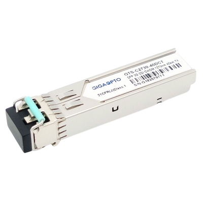 transmissor video 1270nm 1610nm 40km SMF LC DDM MSA do transceptor CWDM de 3Gbps SDI SFP único