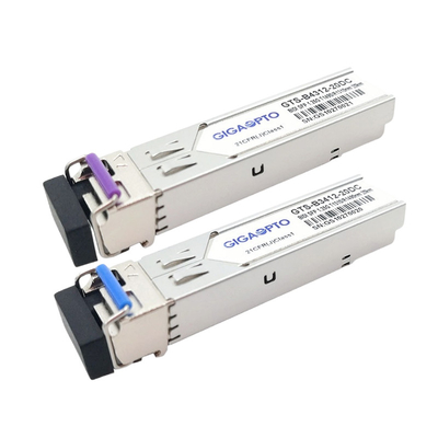 módulo HP J9142B-20 1000BASE-BX-D compatível de 20km SFP GBIC