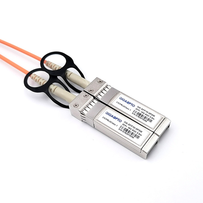 3m OM2 850nm SFP Qsfp+ Cable óptico ativo Multi Mode