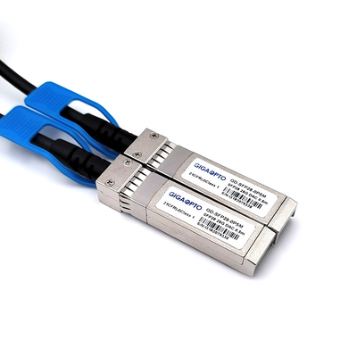 Cable de cobre de ligação direta com chapéu de PVC 100ω Sfp+ 0,5 Meter