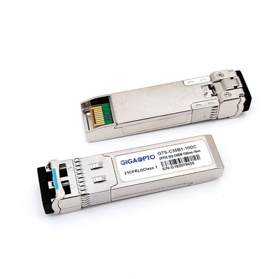 Transmissor óptico SFP28 1.5W Consumo de energia Tipo de fibra MMF/SMF