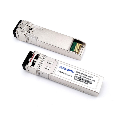 Fibra SFP de modo único Cisco 300m/2km/10km/20km/40km/80km/120km Multi-Mode
