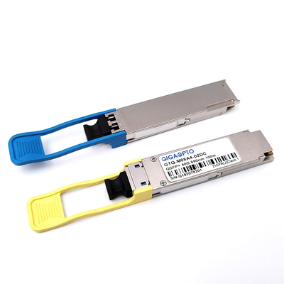 Conector MTP/MPO 3.3V NRZ QSFP Transceptor Óptico Multimodo
