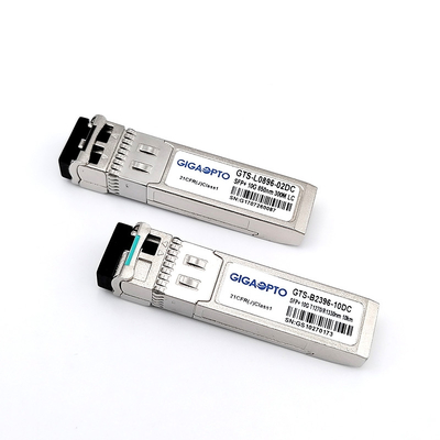 10G DDM/DOM Transceptores compatíveis CISCO 850nm/1310nm/1550nm comprimento de onda