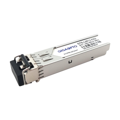 duplex industrial LC MMF DOM Module do transceptor 1000BASE-SX 850nm 550m de 1.25G SFP