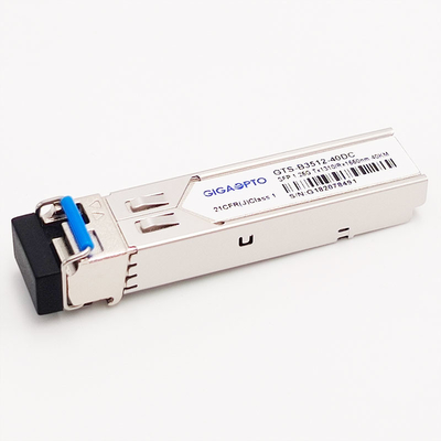 Módulo transceptor de 1000BASE-BX 1.25G BIDI SFP TX1310nm/RX1550nm 40km SMF LC DOM