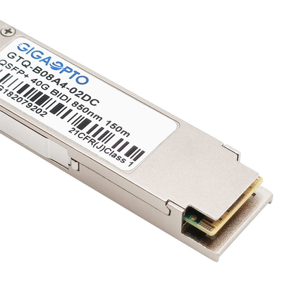 Os DOM frente e verso do módulo 150m do LC 832nm 918nm MMF do transceptor ótico de BiDi QSFP+ do SÊNIOR 40GBASE