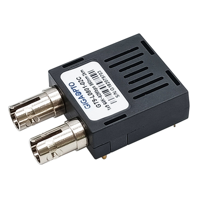 Transceptor ótico frente e verso 64K~52Mbps 850nm 2km MMF do modo 1x9 do ST do SC FC multi