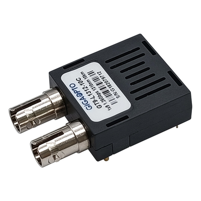 1.25Gbps único ST ótico LVPECL PECL do SC FC do duplex do módulo SMF 1310nm 10km do transceptor da fibra 1x9
