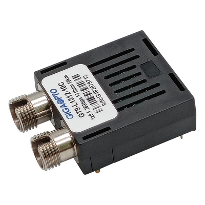 1.25Gbps único ST ótico LVPECL PECL do SC FC do duplex do módulo SMF 1310nm 10km do transceptor da fibra 1x9