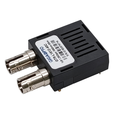 1x9 único ST do SC FC do duplex do módulo SMF 1.25Gbps 1550nm 40km da fibra LVPECL PECL