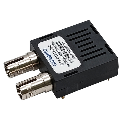 Módulo ótico do ST FC SMF do SC do duplex do transceptor 2.5Gbps CWDM 1270nm 1610nm 20km de DFB 1x9
