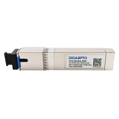 módulo simétrico do transceptor do SC UPC do módulo ONU SFP+ PR30 TX1270nm 10.3G RX1577nm 10.3G de 10G EPON SFP