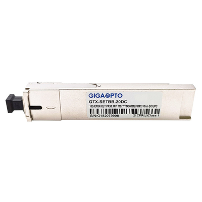 Módulo simétrico T1577nm 10G T1490nm 1G R1270nm 10G R1310nm 1G do transceptor de 10GEPON OLT PR30 XFP