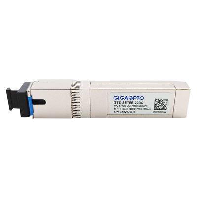 10G 	Módulo OLT SFP+ PR30 T1577nm simétrico 10G T1490nm 1G R1270nm 10G R1310nm 1G de EPON SFP
