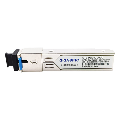 Conector ótico genérico DDM do SC APC do módulo SMF 1310nm 1490nm do transceptor da classe B+ ONU GPON SFP