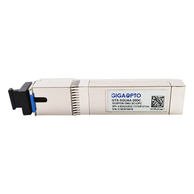 OS DOM do SC UPC 20km do transceptor 1270nm 1577nm SMF de 9.953Gbps XGS PON ONU GPON SFP