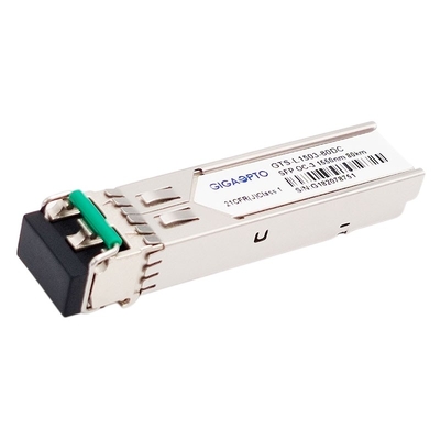 Os DOM frente e verso do módulo 1550nm 80km SMF LC do transceptor de OC-3/STM-1 LR-2 SFP 155Mbps