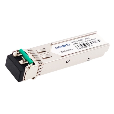 OS DOM do LC SMF do módulo do transceptor de SFP OC-12/STM-4 622Mbps SONET/SDH 1550nm 80km