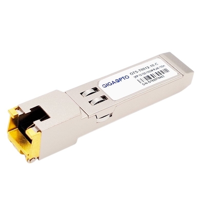 Módulo ótico de cobre do transceptor do gato 6/6a RJ-45 de SFP 10/100/1000BASE-T 100m SGMII