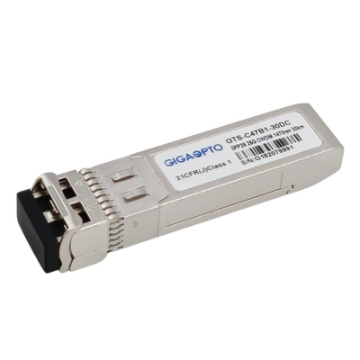 OS DOM 25GBASE ERL CWDM SFP28 1470nm 1570nm 30km do módulo da fibra do transceptor do único modo do LC SMF