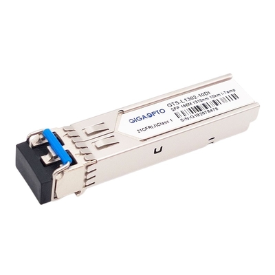 os DOM frente e verso industriais do transceptor ótico SMF LC de 155Mbps 1310nm 10km 100BASE LX SFP