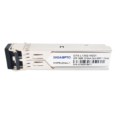 Os DOM 155Mbps frente e verso óticos industriais do módulo 100BASE FX LC 1310nm MMF 2km do transceptor de SFP