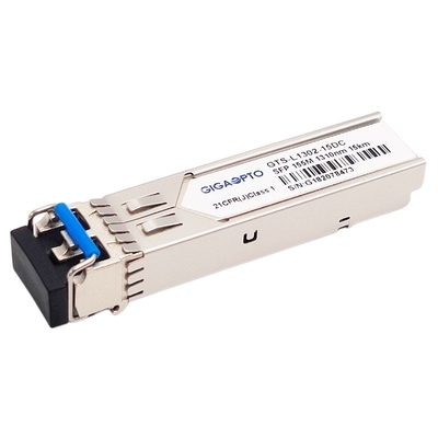 Do módulo ótico do transceptor de 100BASE-LX 1310nm 15km SFP OS DOM frente e verso 155Mbps do LC SMF