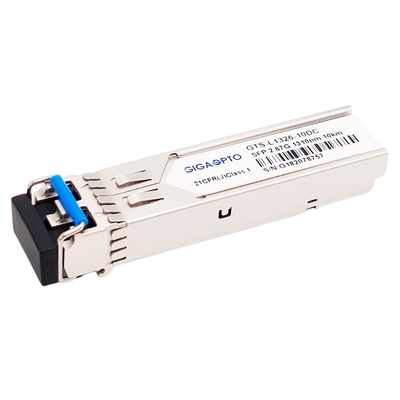 Módulo do transceptor 1310nm 10km SMF DOM Duplex LC do canal da fibra da BASE LW de SFP 2G