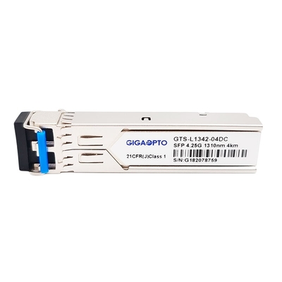 Duplex LC DOM Optical Transceiver do módulo de canal 1310nm da fibra de SFP 4G SMF 4km