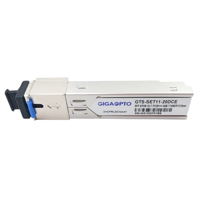 módulo do transceptor do módulo PX20+++ OLT 1.25G PX40 TX1490nm RX1310nm 20km de 9dBm EPON SFP
