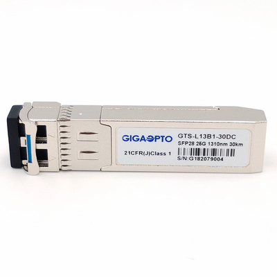 Do módulo ótico do transceptor de SFP28 30km 25GBASE ER Lite SMF 1310nm os DOM frente e verso do LC