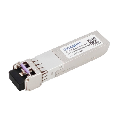 OS DOM do LC 40km do transceptor de SFP BIDI do estojo compacto de 2x 155Mbps 1310nm 1490nm