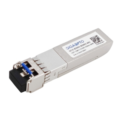 Os 2 DOM EX do LC 40km do transceptor da fibra 100Base CSFP BIDI TX 1310nm RX 1550nm