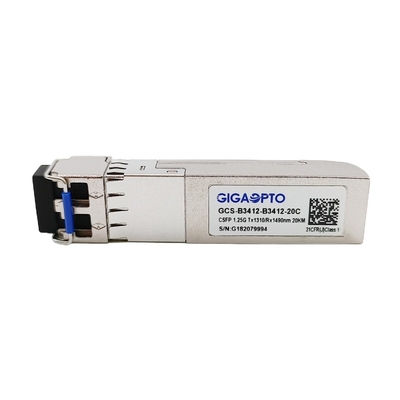 os DOM duplos de SFP CSFP BIDI TX1310nm RX1490nm 20km LC do estojo compacto 1.25G