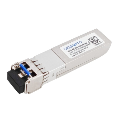 10G os DOM duplos do transceptor 20km LC do estojo compacto SFP+ BIDI