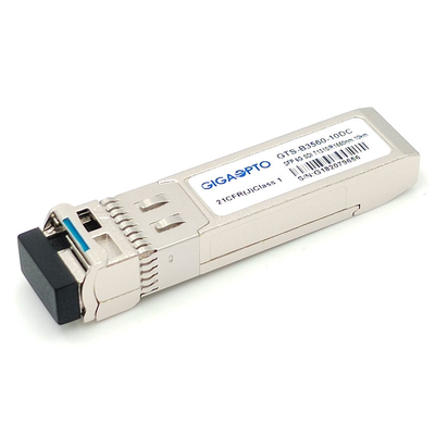 módulos MSA do transceptor de 6G SDI SMPTE SFP BIDI LC TX1310nm RX1550nm 10km